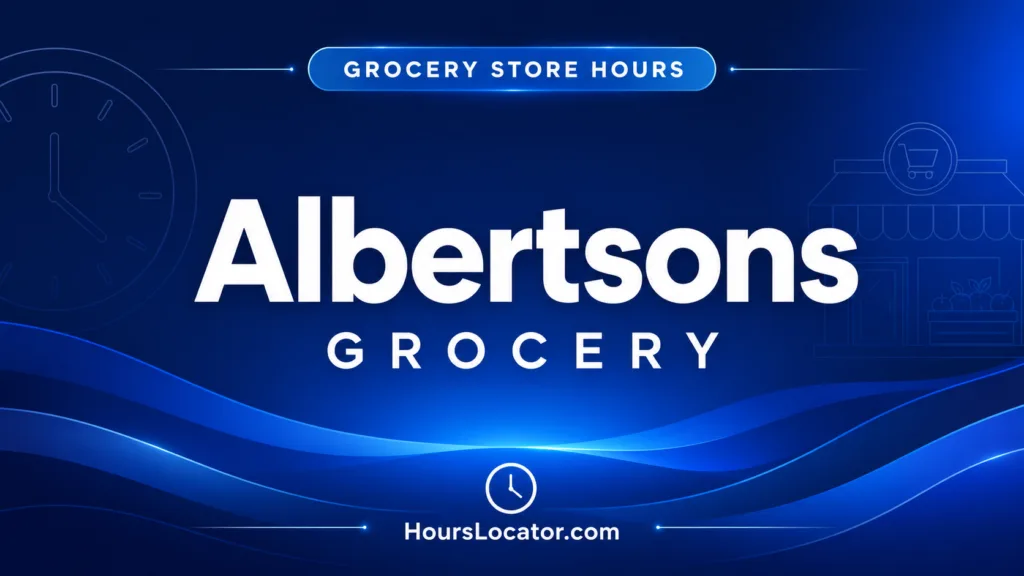 Albertsons Hours Is It Open Today Weekend and Holiday Hours
