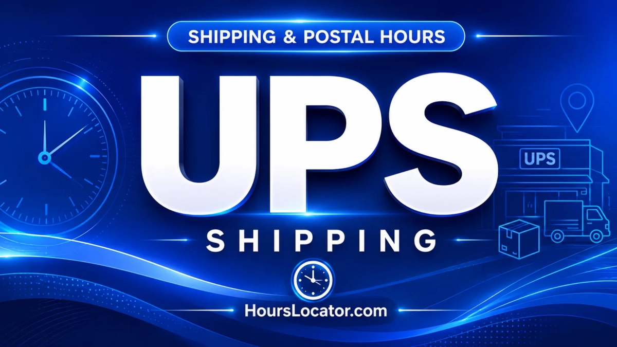 UPS Hours: Is It Open Today? Weekend and Holiday Hours
