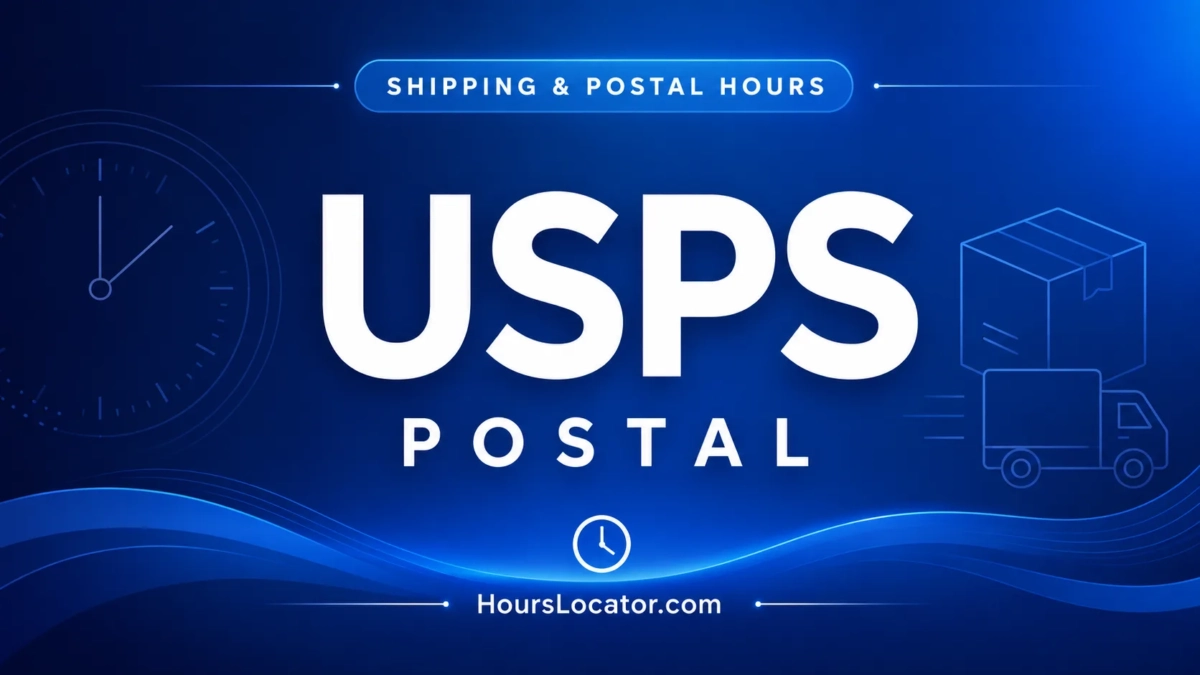 USPS Hours: Is It Open Today? Weekend and Holiday Hours