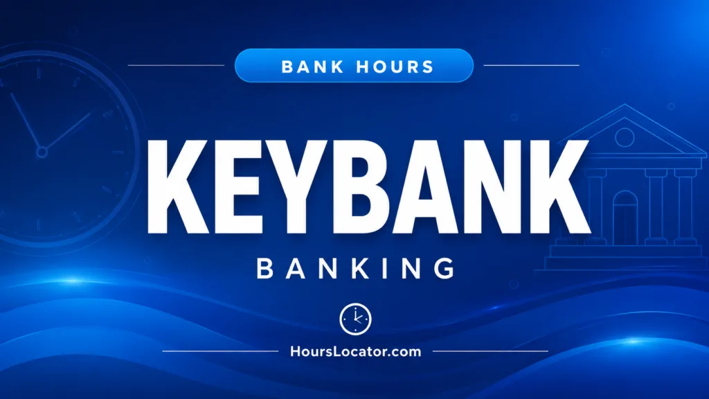 KeyBank hours for branches, drive-thru services, and holiday schedules to plan your banking visits effectively.