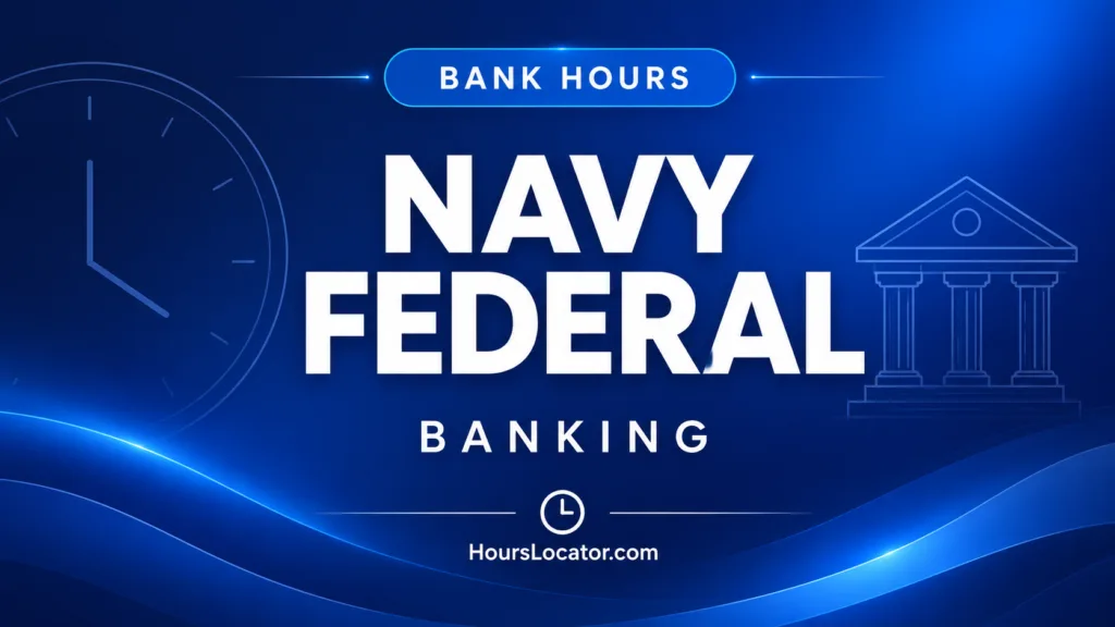 Navy Federal hours for branches and member services, including holiday schedules, help members plan their banking visits easily.